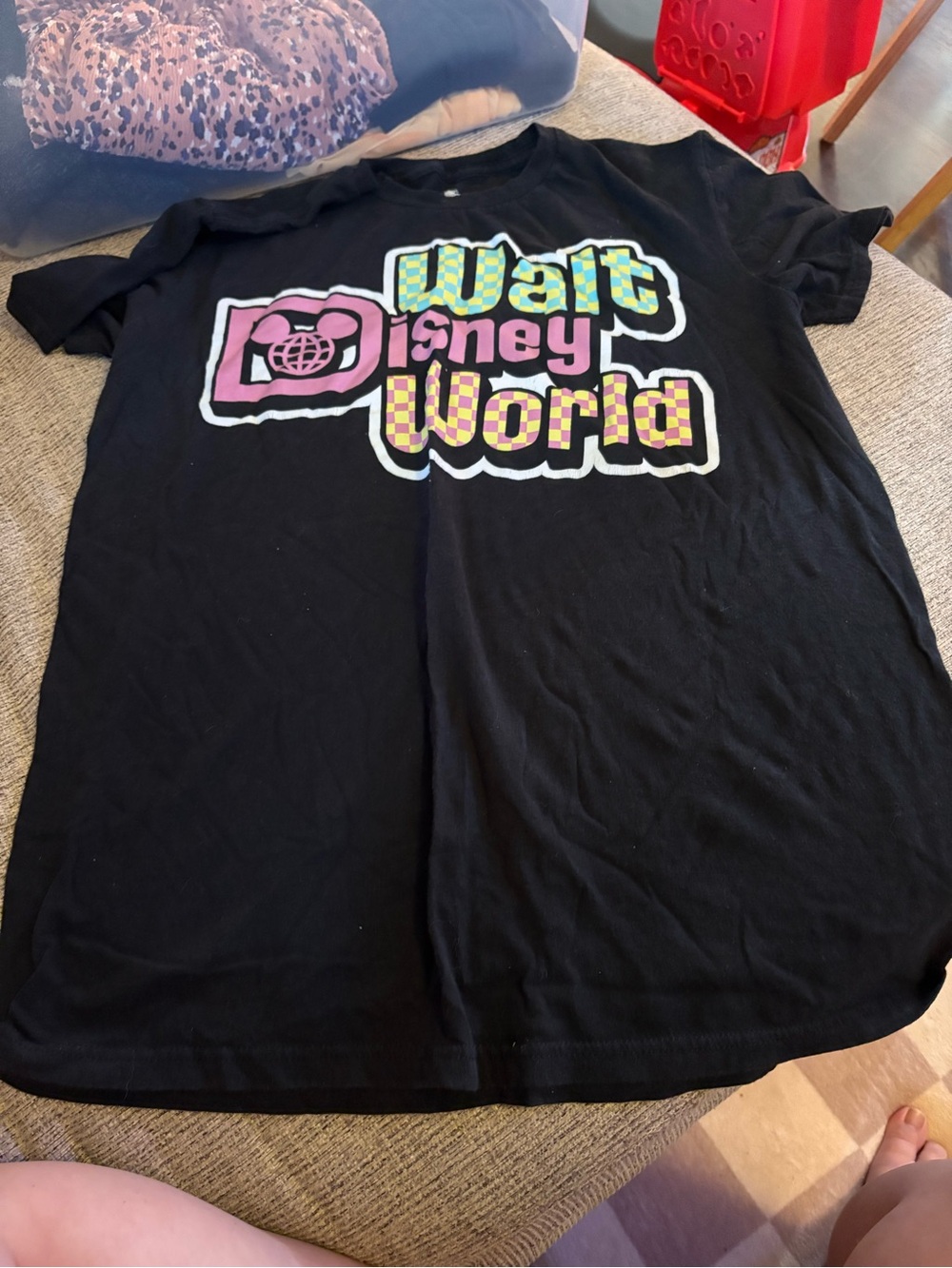 Black Walt Disney World Graphic Tee